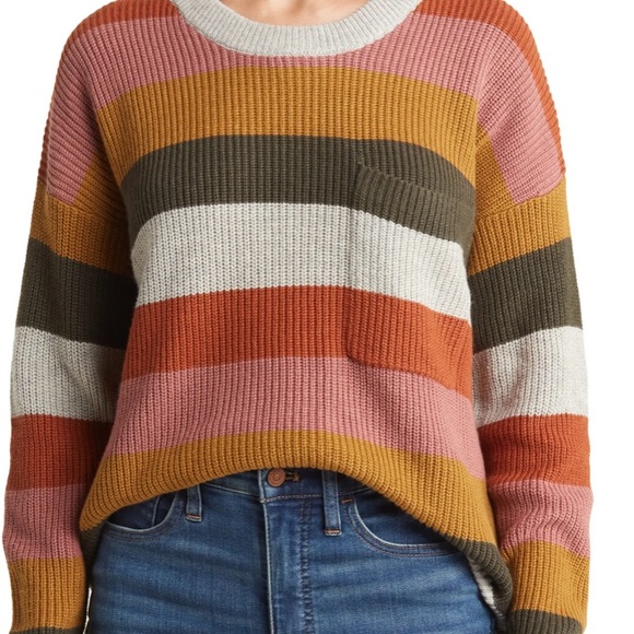 Madewell Pocket Pullover Sweater - Picture 2 of 11